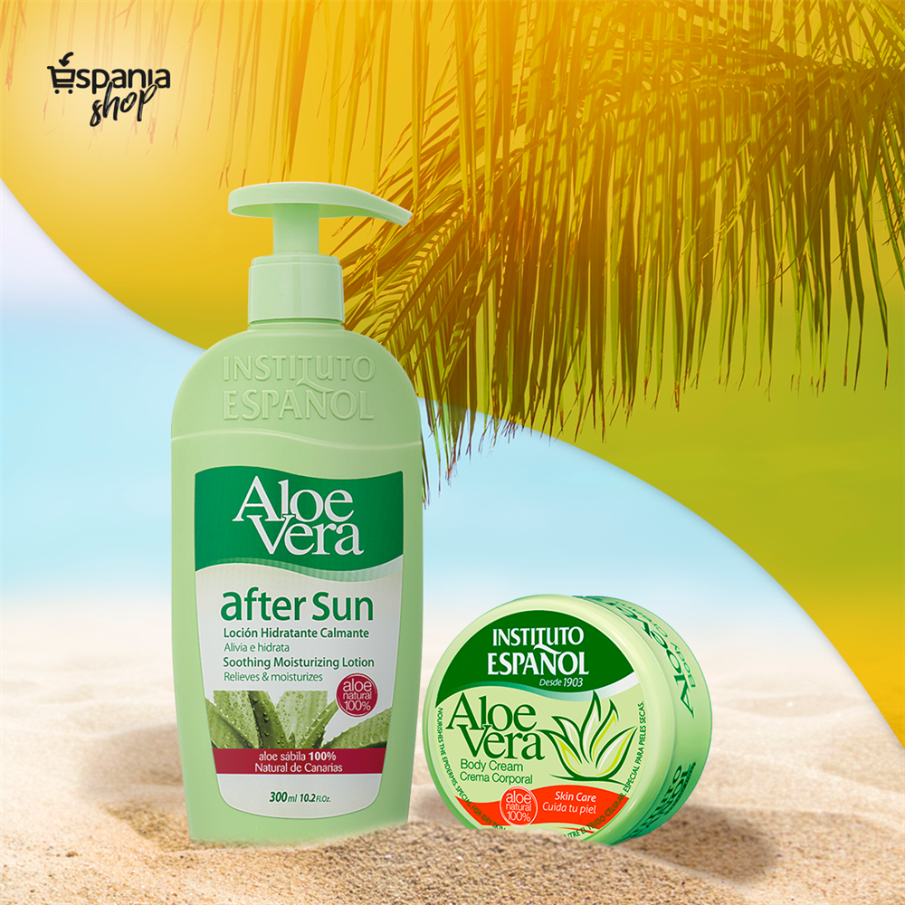 EspaniaShopCompra Online Instituto EspaolEl Aloe Vera de Instituto Espaol,  tu aliado este verano
