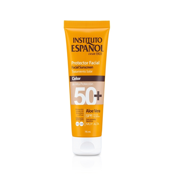 Proteccion facial con color
